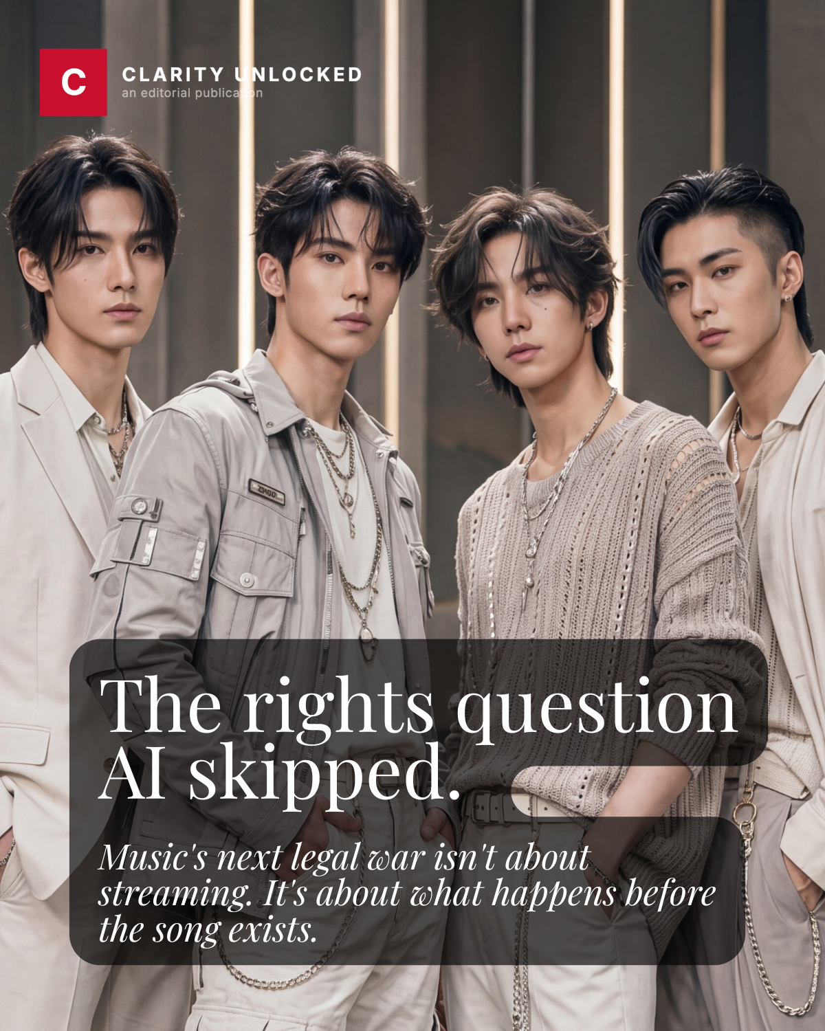 AI Music Has a Rights Problem. The Fix Has to Happen Before the Song Exists.